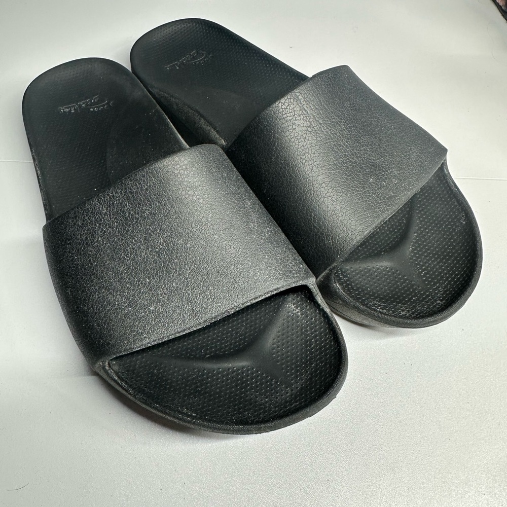 ARCHIES Slides Flip flop  Black Women’s 9/Mens 8